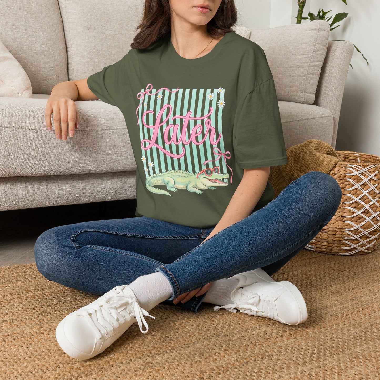 Later Alligator Graphic T-Shirt