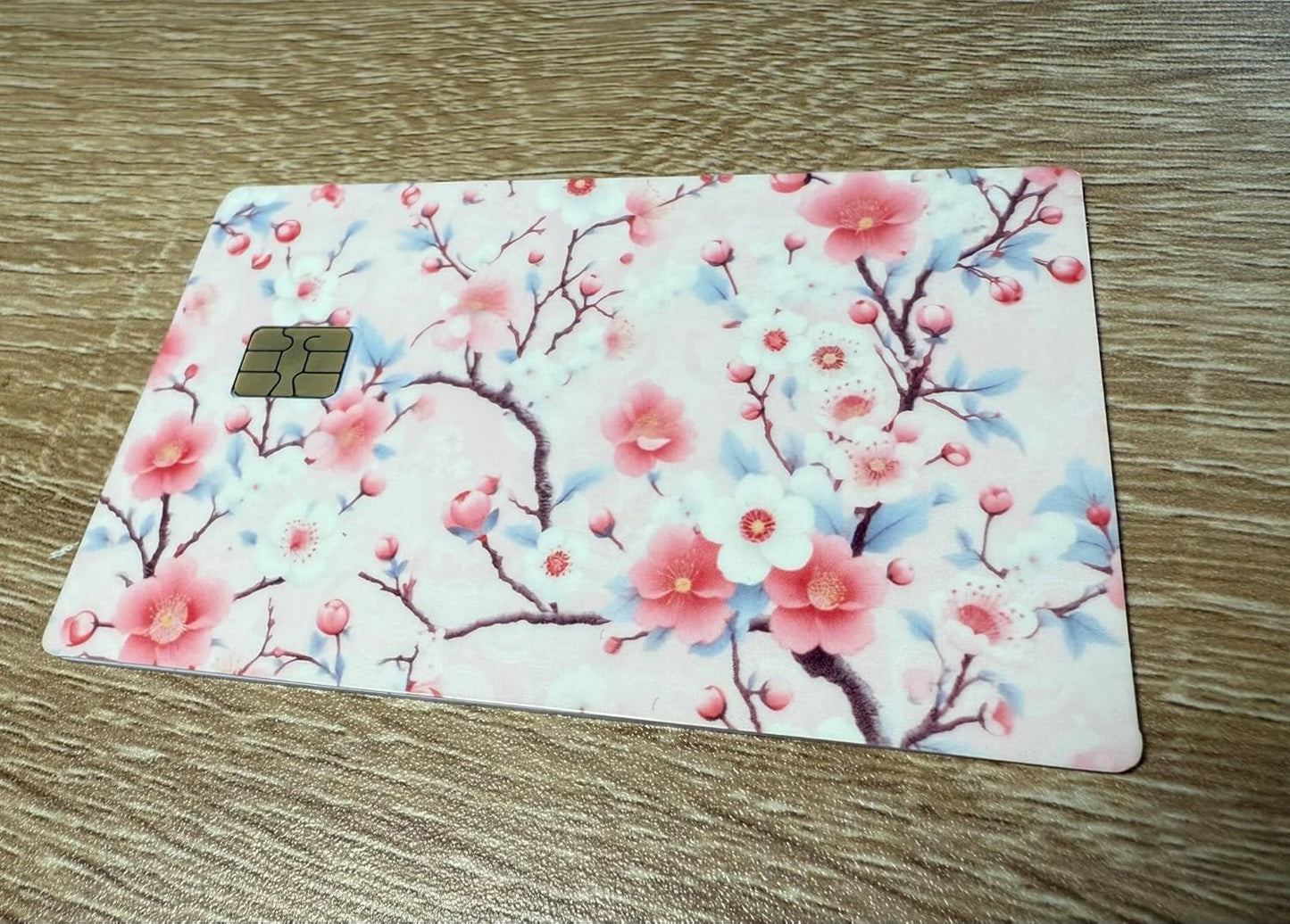 Blush Cherry Blossom Credit Card Skin