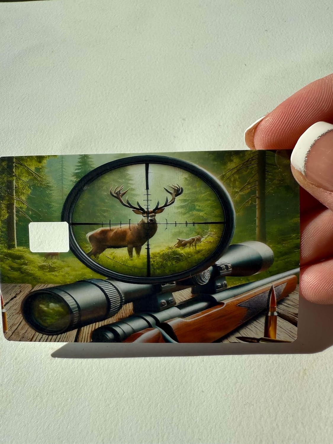 Locked in the Crosshairs Credit Card Skin