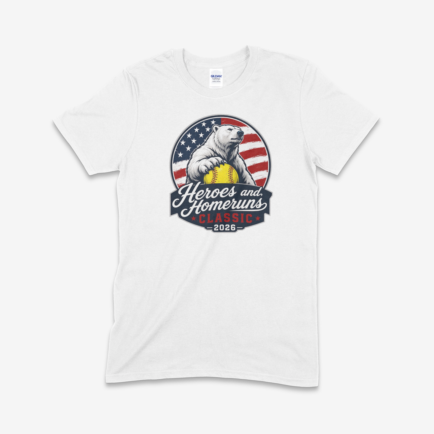 Hero's & Homeruns Softball Tournament T-Shirt