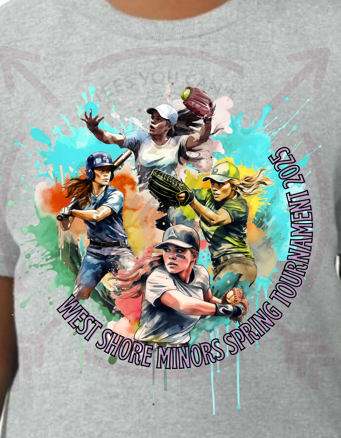 2025 West Shore Minors Softball Tournament Shirt
