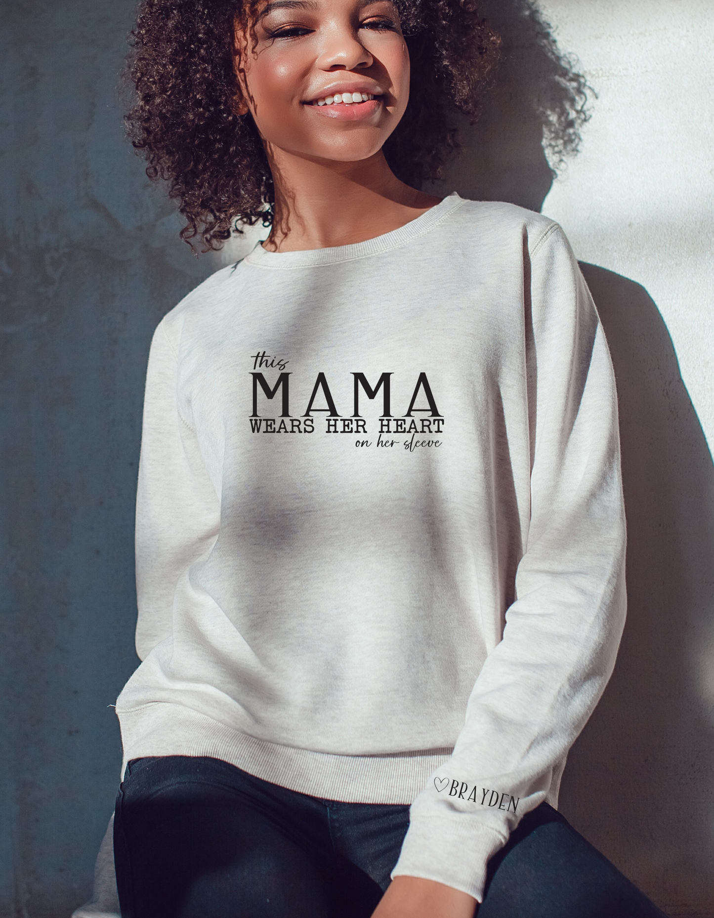 This MAMA Wears Her Heart on Her Sleeve