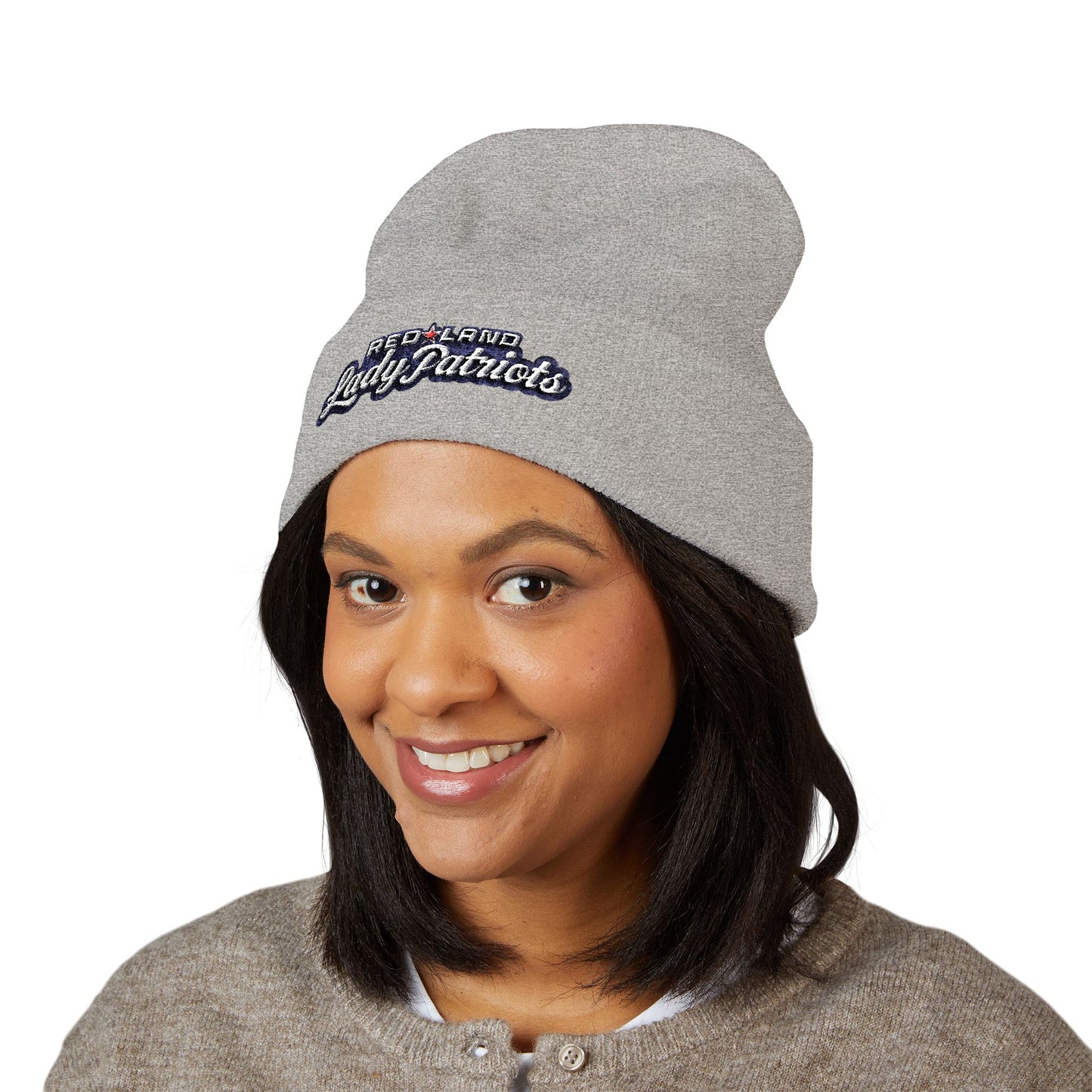Lady Patriots Embroidered Cuffed Beanie