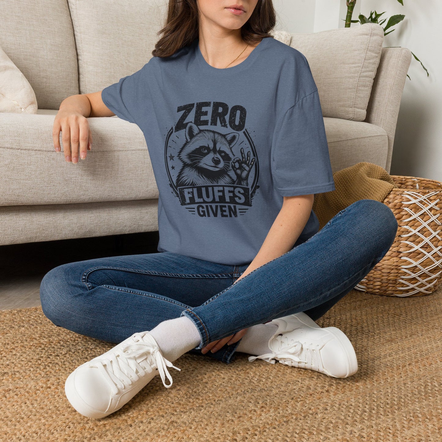 Zero Fluffs Given Graphic Tee