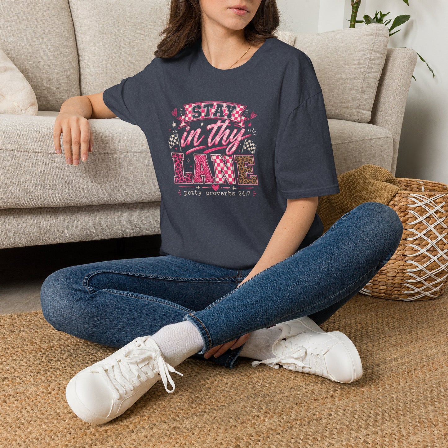 Stay in Thy Lane Graphic T‑Shirt