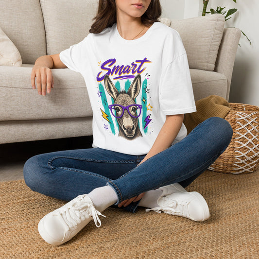 Smart Donkey Graphic T-Shirt Tee