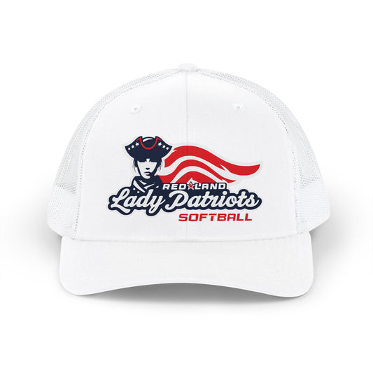 Red Land Lady Patriots Softball Snapback