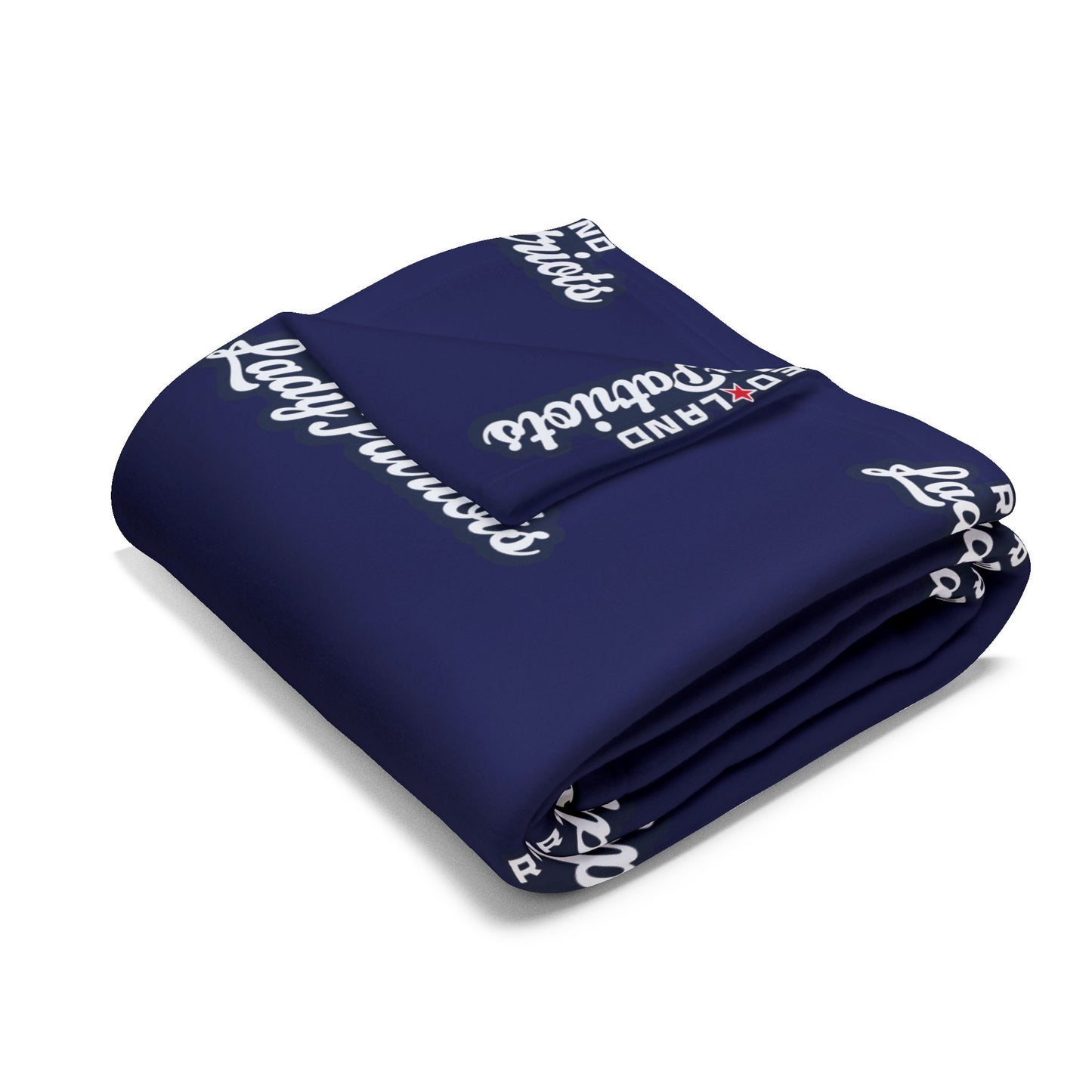Red Land Lady Patriots Arctic Fleece Blanket