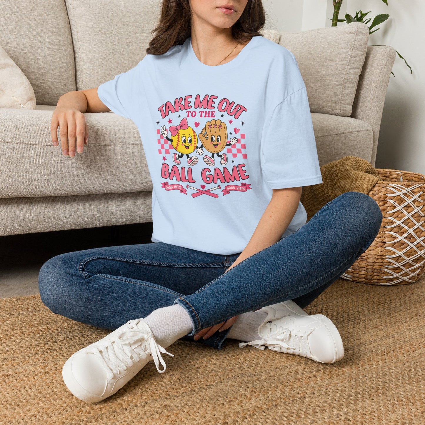 Take Me Out to the Ball Game Graphic T-Shirt