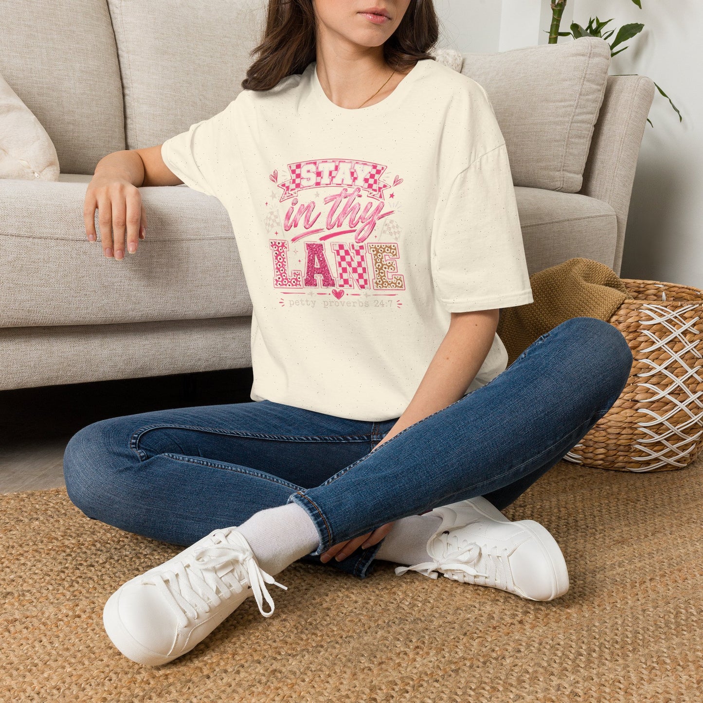 Stay in Thy Lane Graphic T‑Shirt