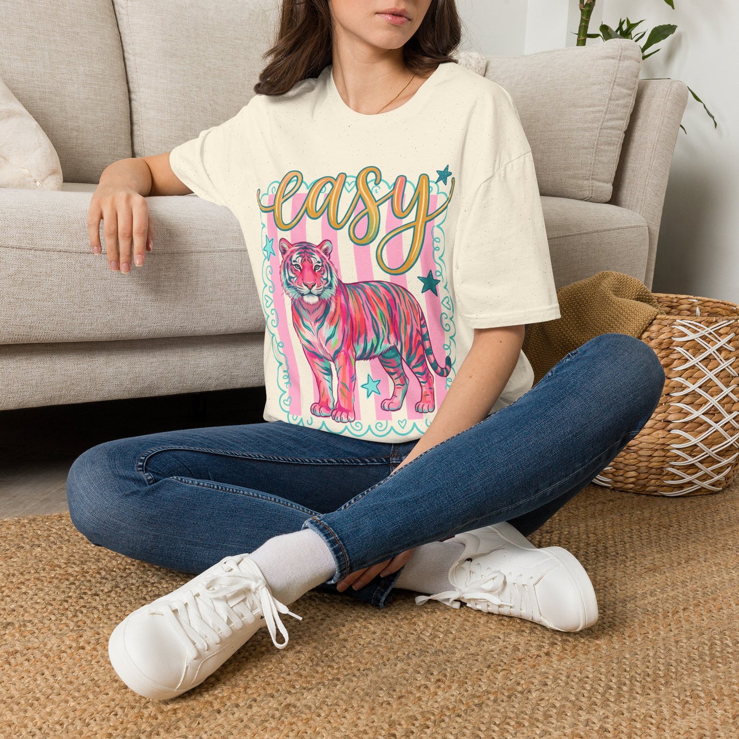 Easy Tiger Retro Graphic T-Shirt