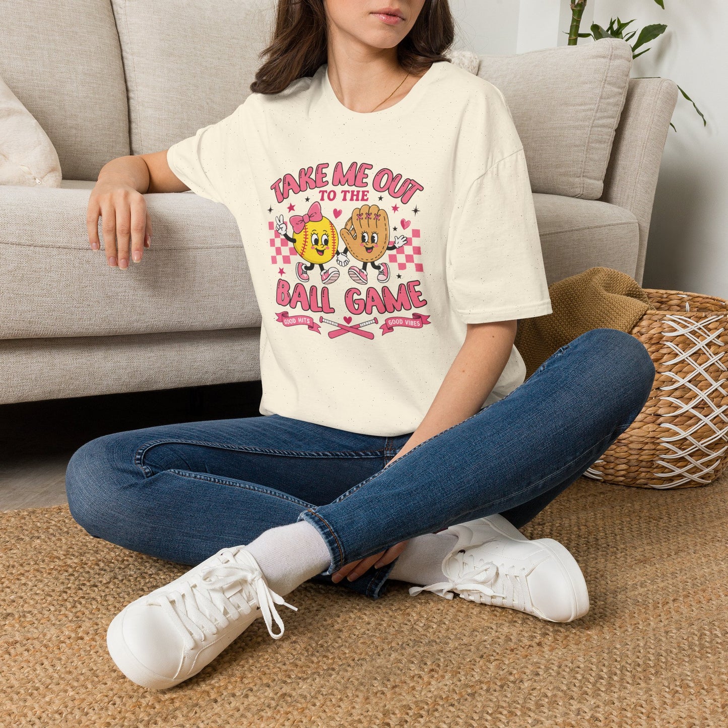 Take Me Out to the Ball Game Graphic T-Shirt
