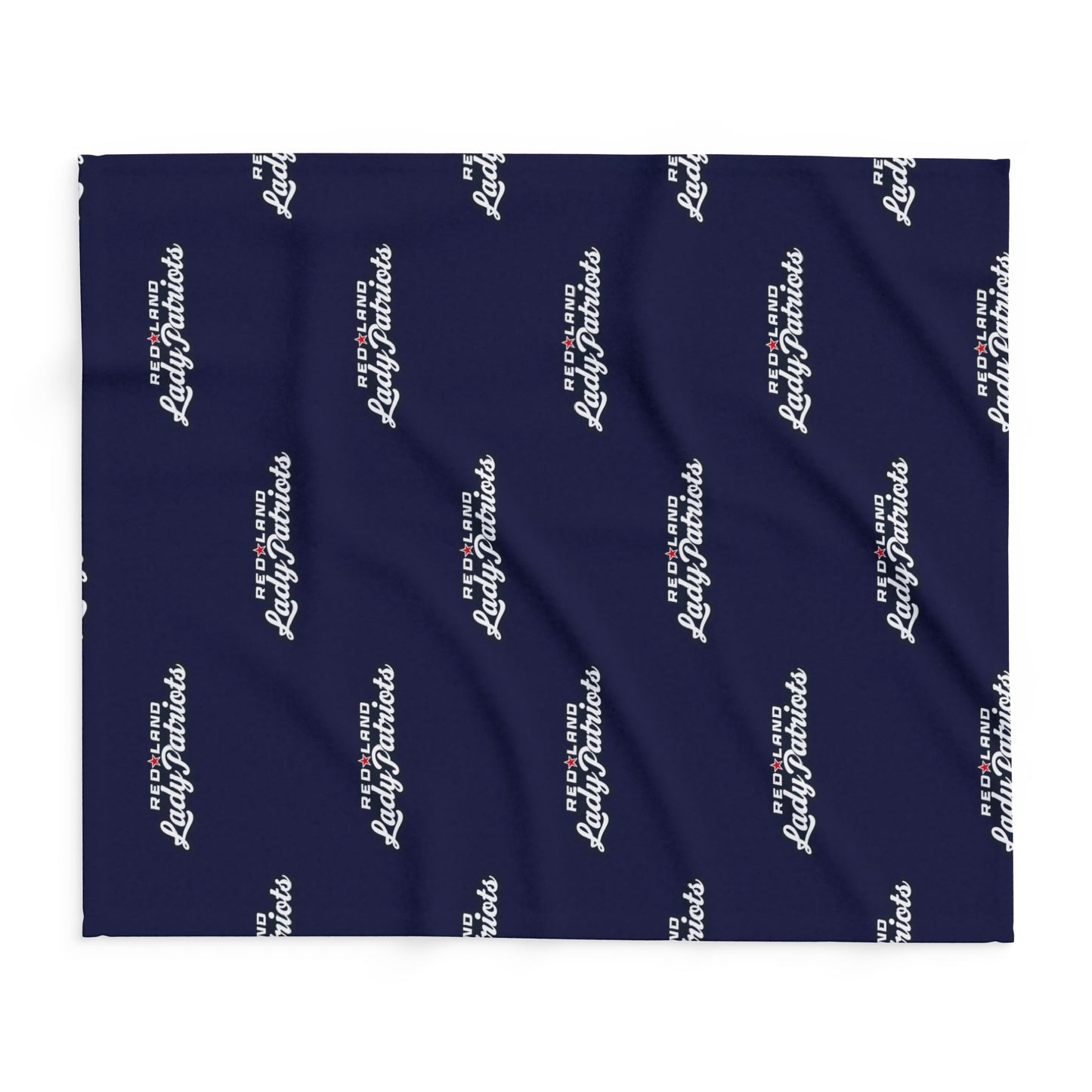 Red Land Lady Patriots Arctic Fleece Blanket