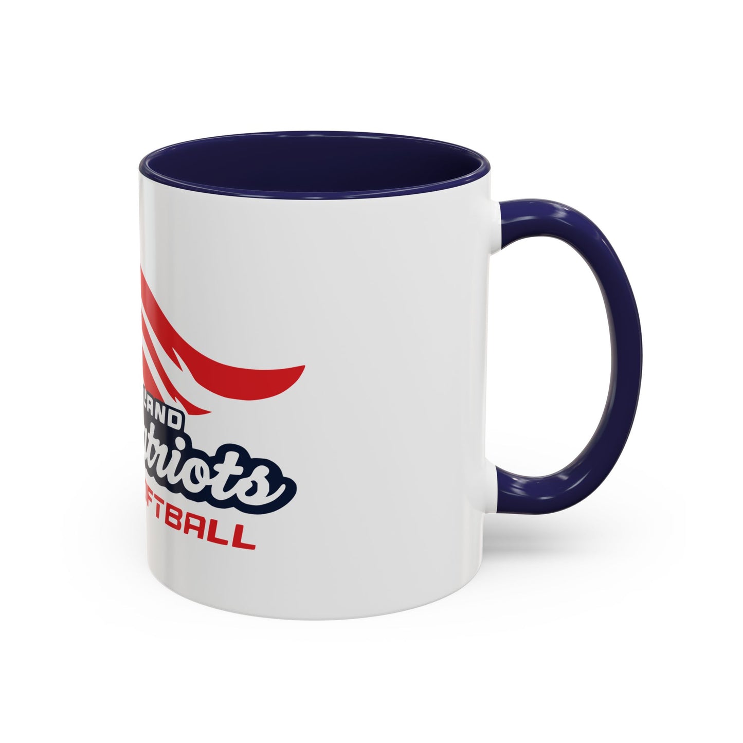 Accent Coffee Mug - Redland Lady Patriots Softball Logo (11/15oz)