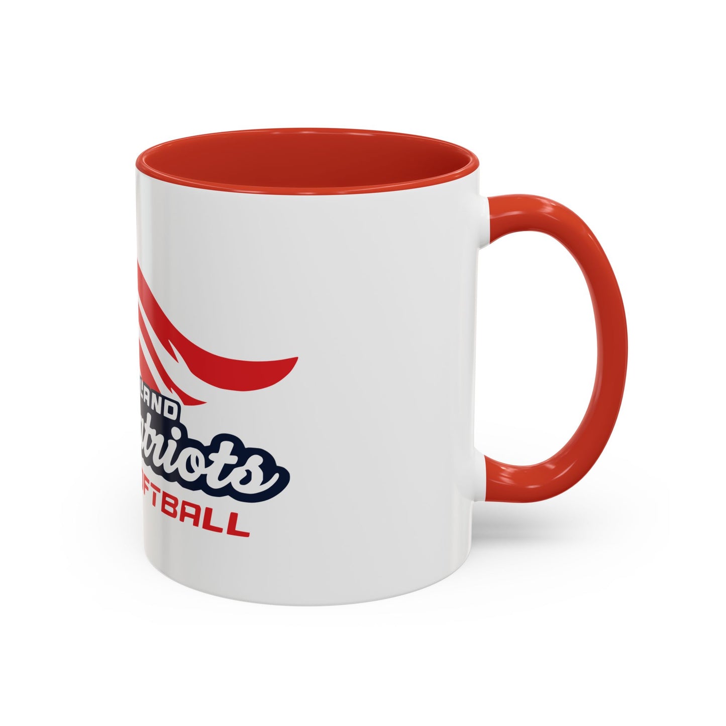 Accent Coffee Mug - Redland Lady Patriots Softball Logo (11/15oz)