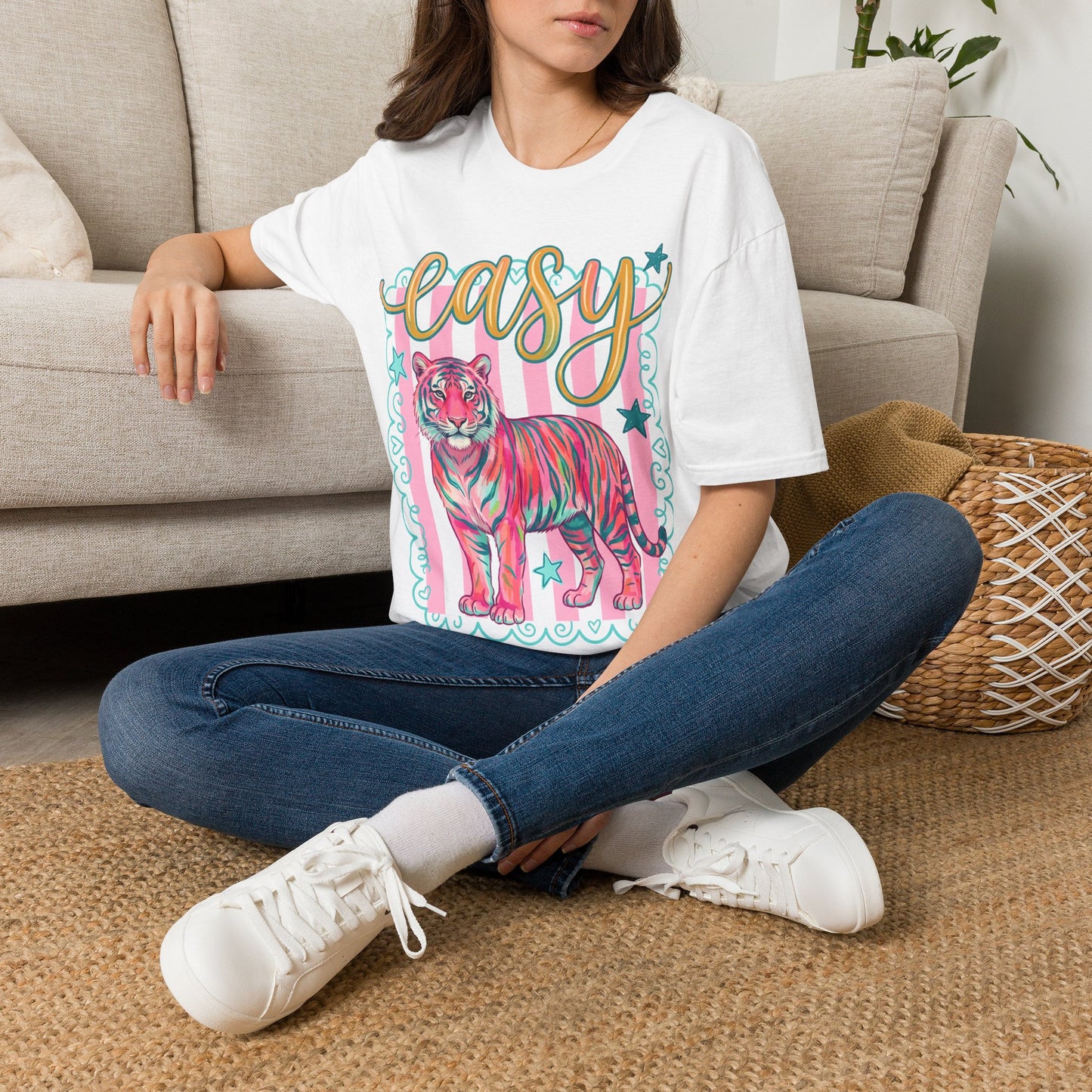 Easy Tiger Retro Graphic T-Shirt