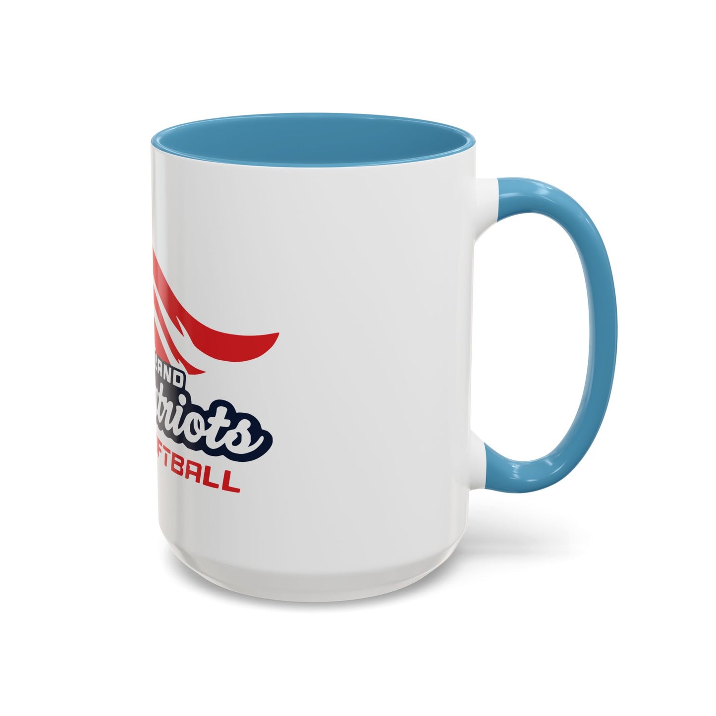 Accent Coffee Mug - Redland Lady Patriots Softball Logo (11/15oz)