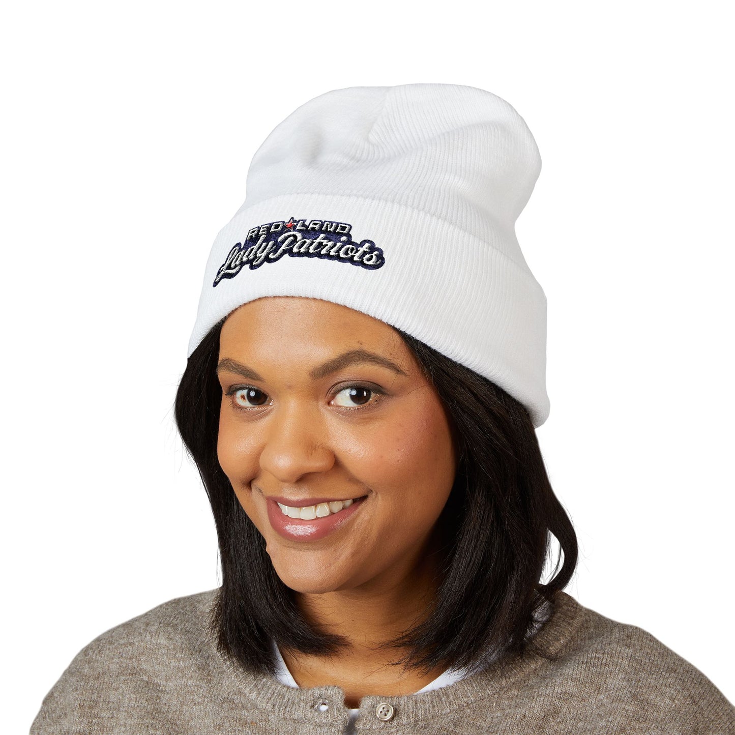 Lady Patriots Embroidered Cuffed Beanie