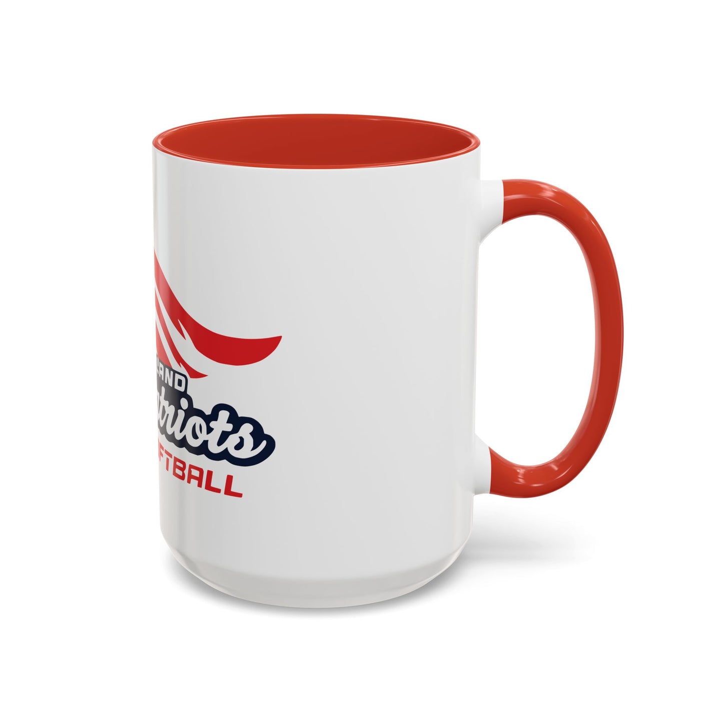 Accent Coffee Mug - Redland Lady Patriots Softball Logo (11/15oz)