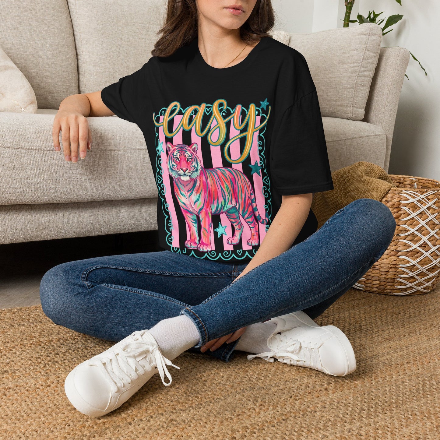 Easy Tiger Retro Graphic T-Shirt