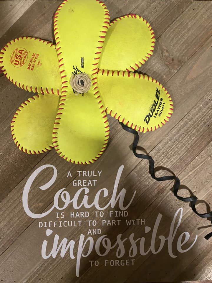 Softball Coach Sign EndlessPossibiliTees