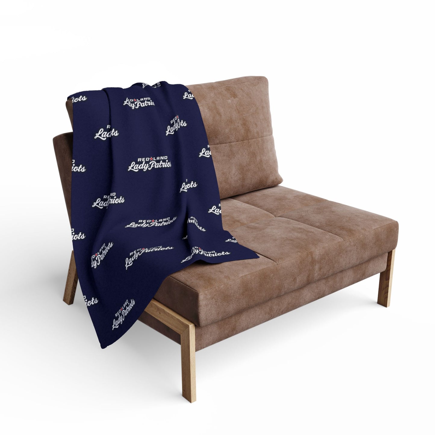 Red Land Lady Patriots Arctic Fleece Blanket