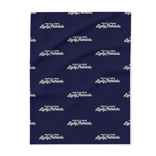 Red Land Lady Patriots Arctic Fleece Blanket