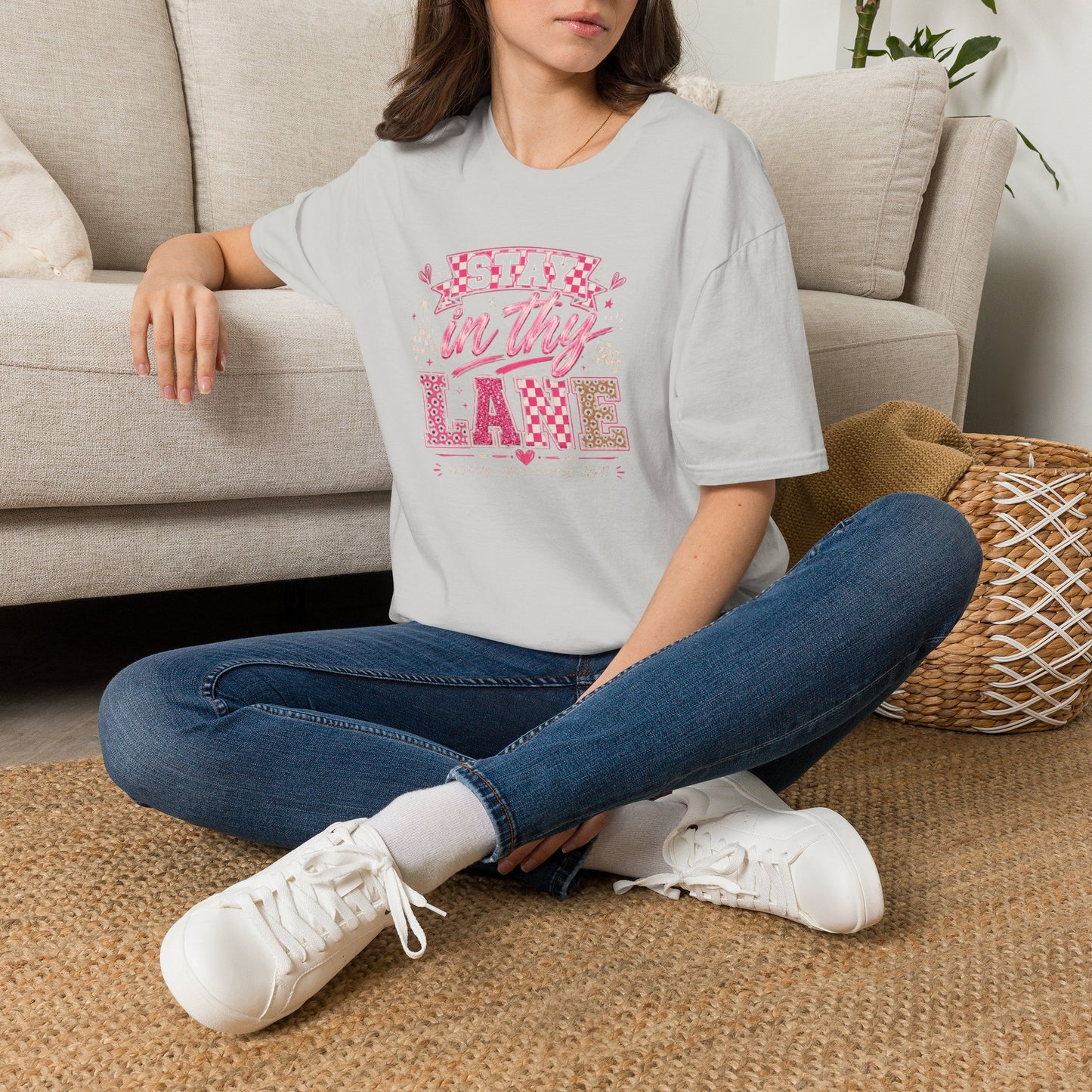 Stay in Thy Lane Graphic T‑Shirt