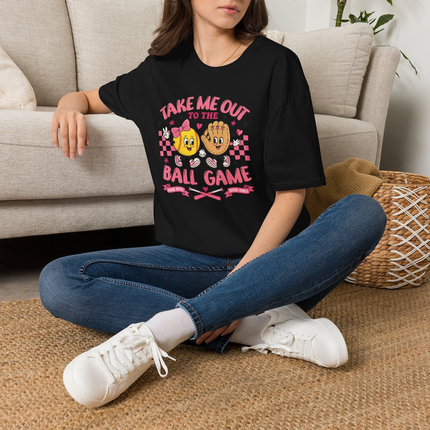 Take Me Out to the Ball Game Graphic T-Shirt