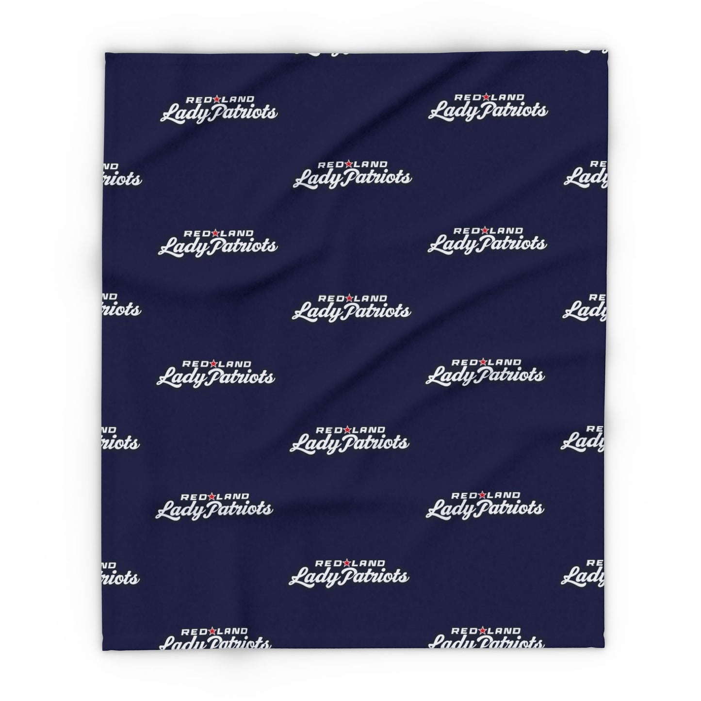 Red Land Lady Patriots Arctic Fleece Blanket