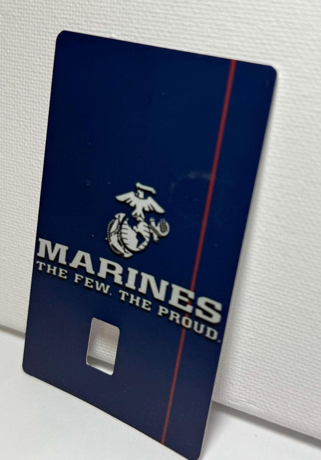 Marines Credit Card Skin – Marines The Few The Proud Design – Patriotic Debit Card Sticker for Chip Cards – Military Card Cover for Veterans & Supporters