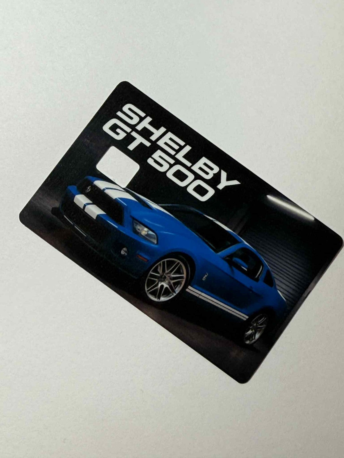 Shelby GT 500 Custom Credit Card Skin - Waterproof Anime Design for