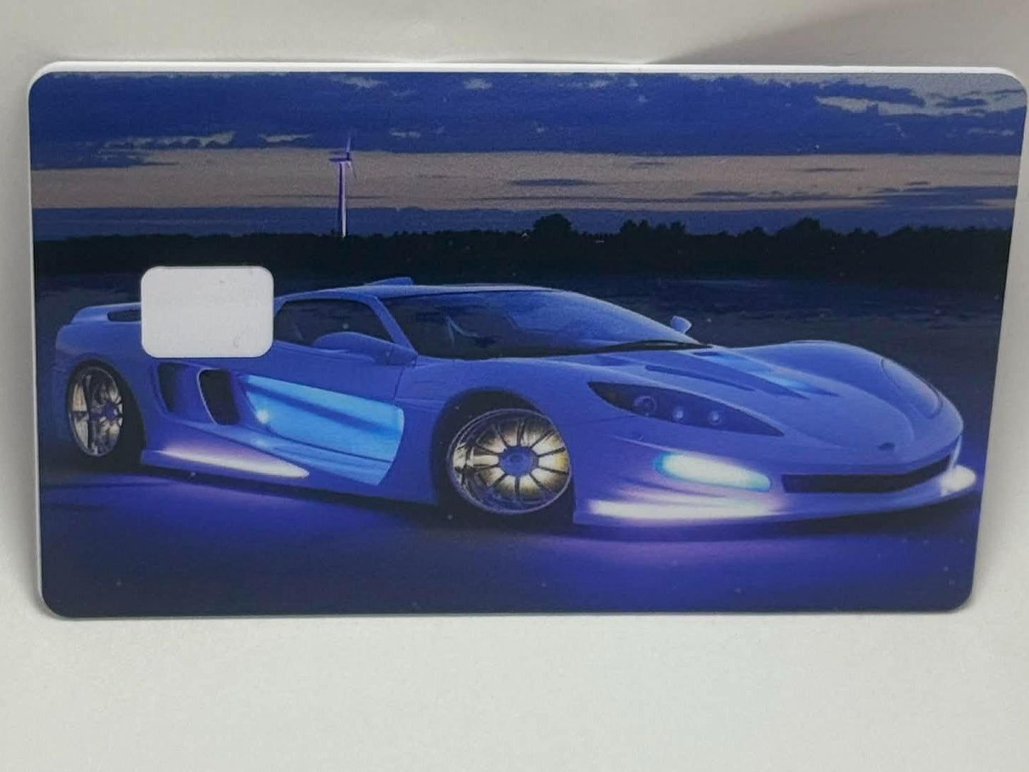 Luxury Car Credit Card Cover Debit Card Wrap Durable Skin Easy Application Gift Idea Personalized Anime Artwork Premium Durability