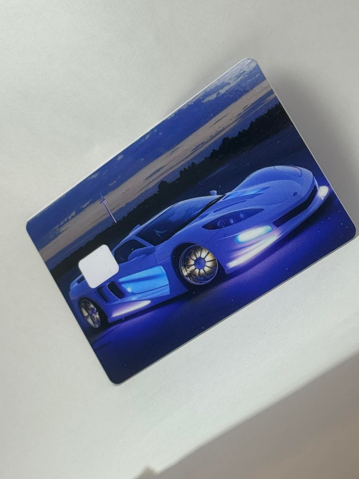 Luxury Car Credit Card Cover Debit Card Wrap Durable Skin Easy Application Gift Idea Personalized Anime Artwork Premium Durability