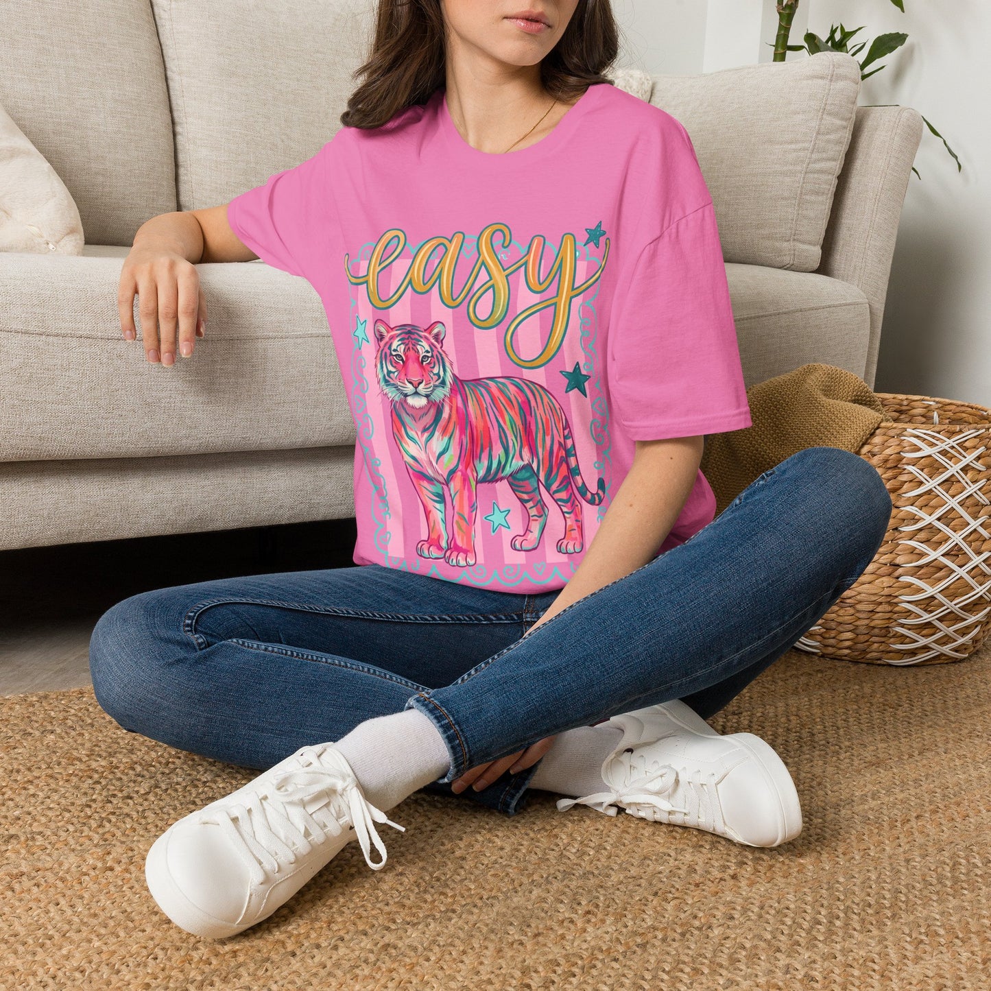 Easy Tiger Retro Graphic T-Shirt
