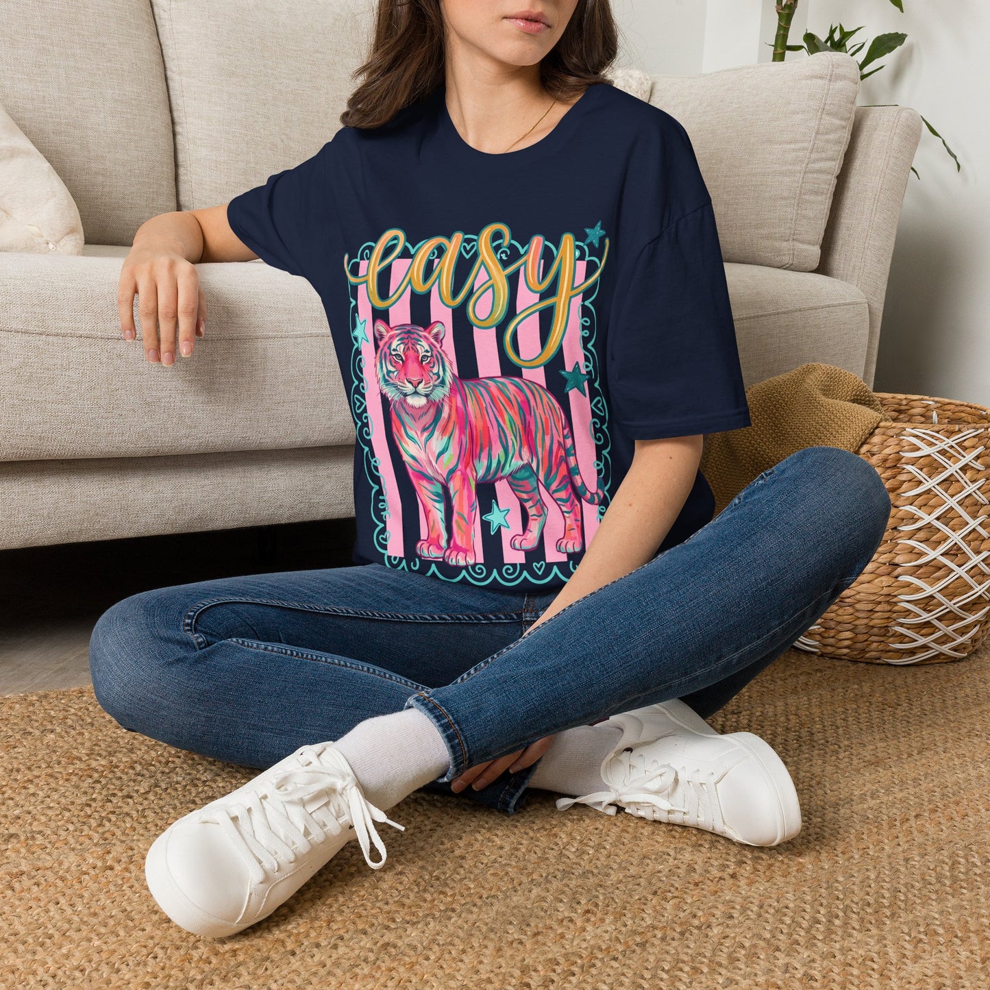 Easy Tiger Retro Graphic T-Shirt