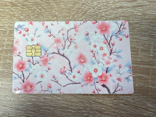Blush Cherry Blossom Credit Card Skin