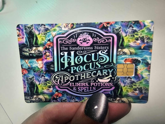 Hocus Pocus Apothecary Credit/Debit Card Skin
