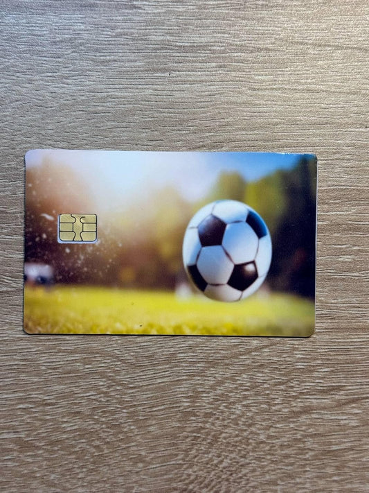Soccer Credit Card Skin