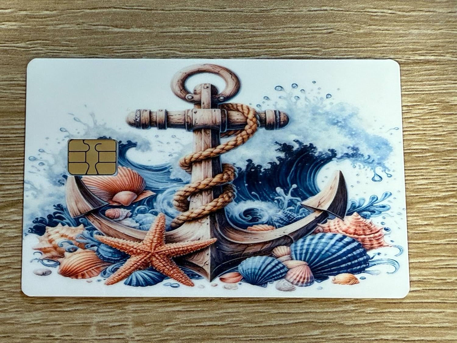 Nautical Anchor Credit Card Skin