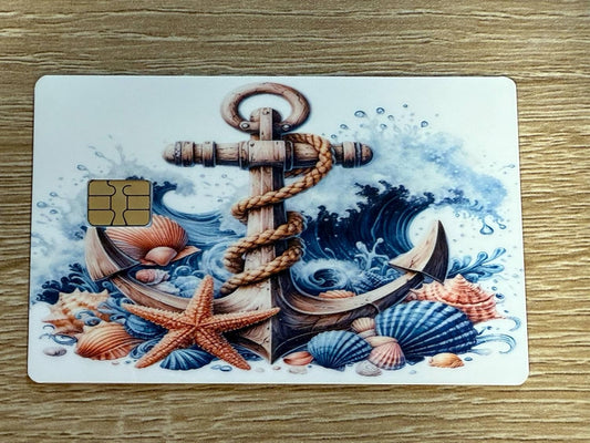 Nautical Anchor Credit Card Skin