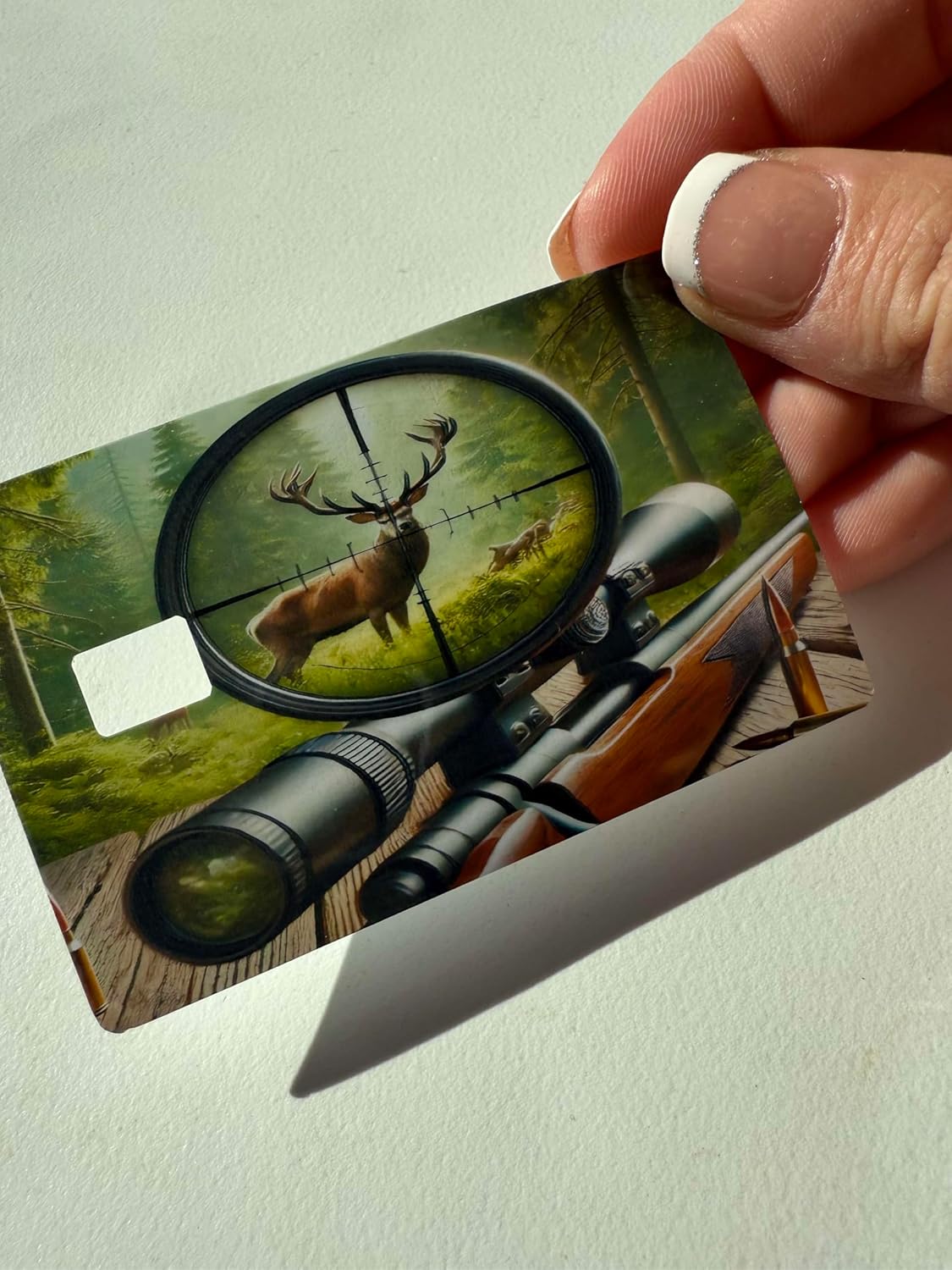 Locked in the Crosshairs Credit Card Skin