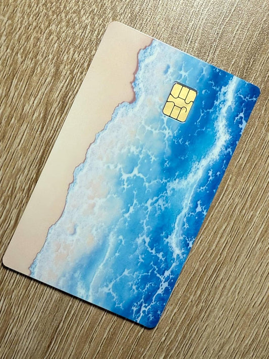 Ocean Wave Beach Credit Card Skin