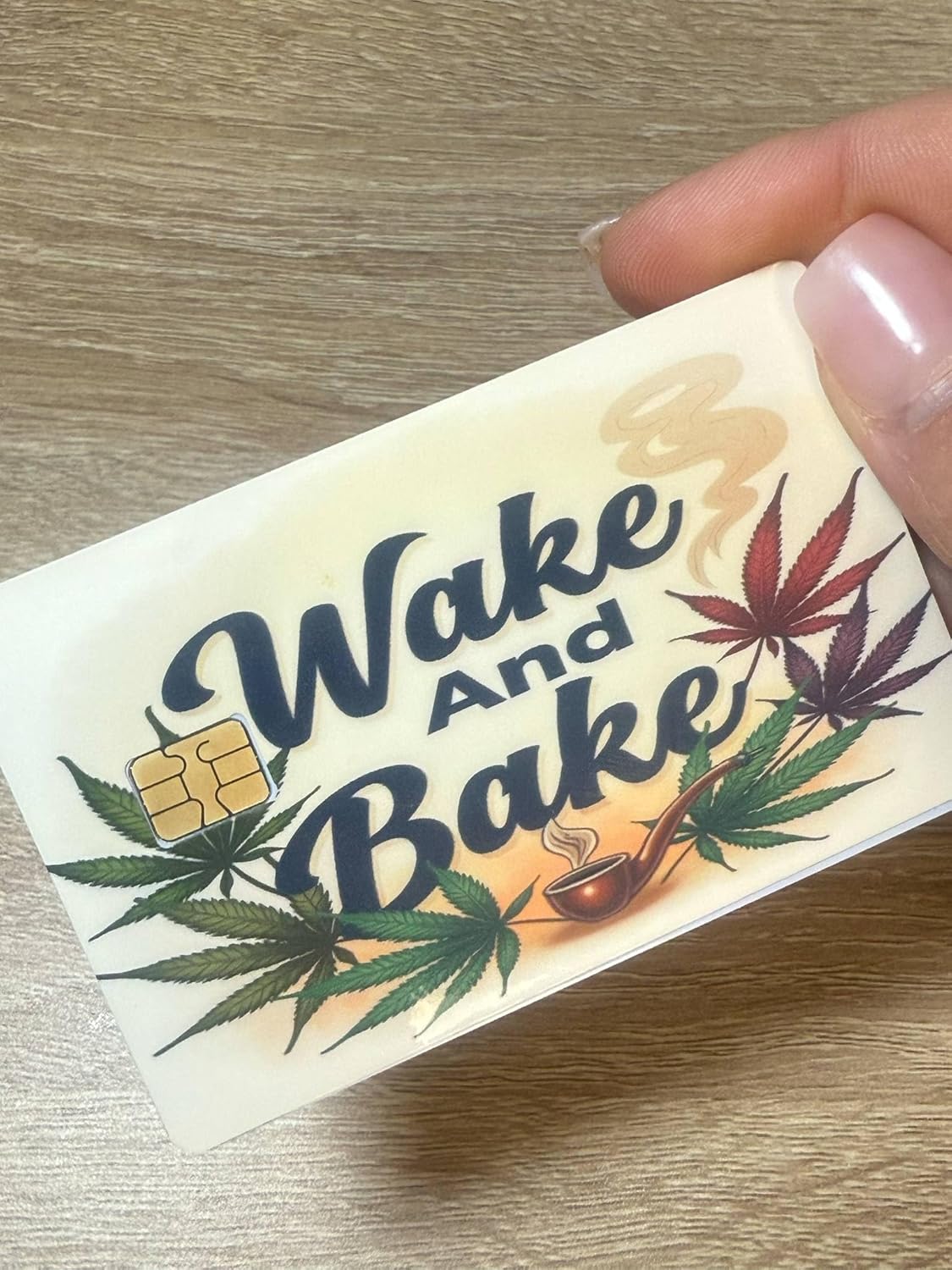 Wake and Bake Credit Card Skin
