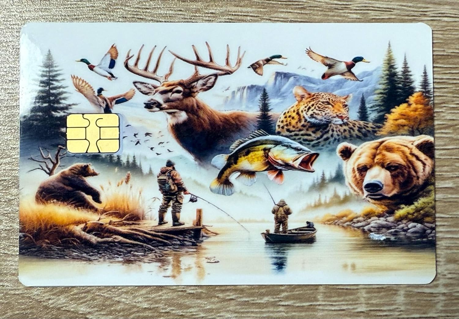 Wildlife Adventure Credit Card Skin