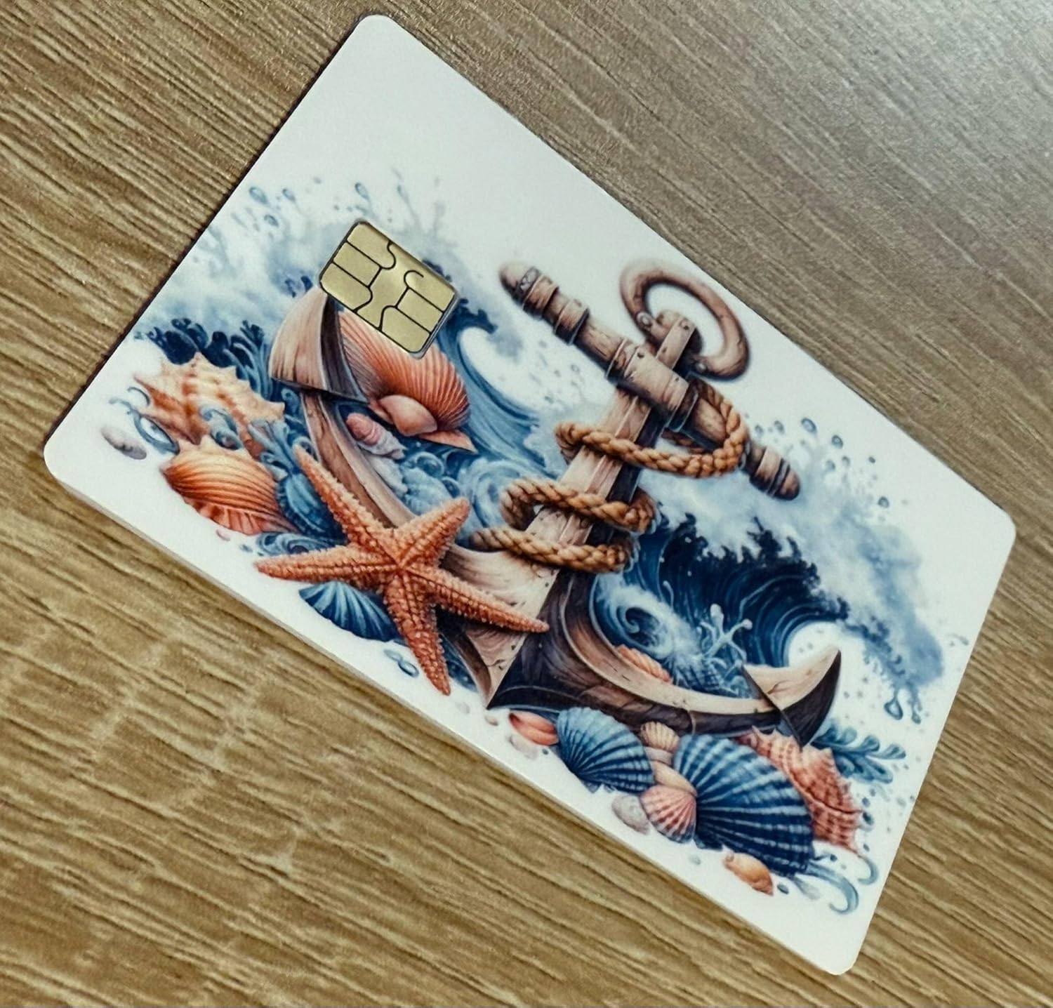 Nautical Anchor Credit Card Skin
