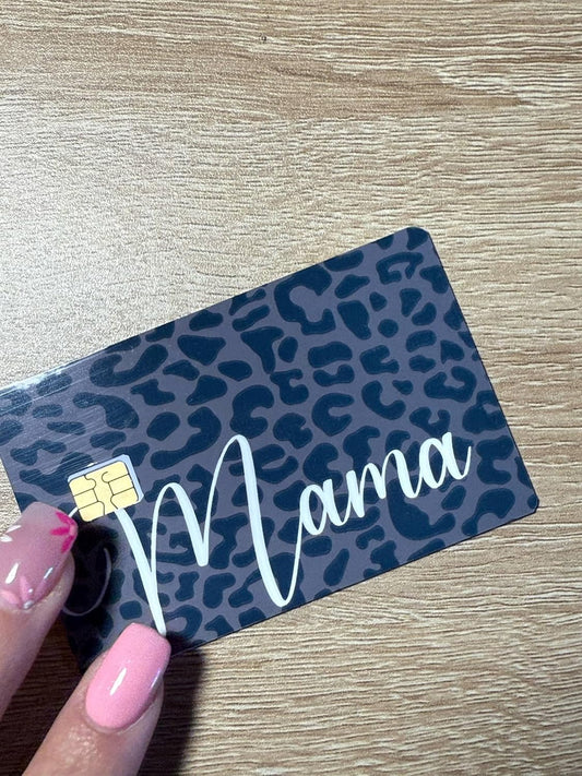 Classic Mama Leopard Credit Card Skin