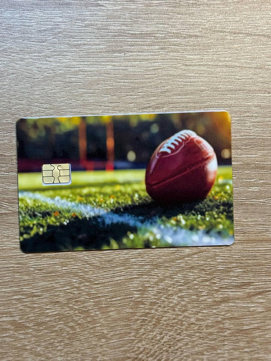 Football Credit Card Skin (Right Chip)