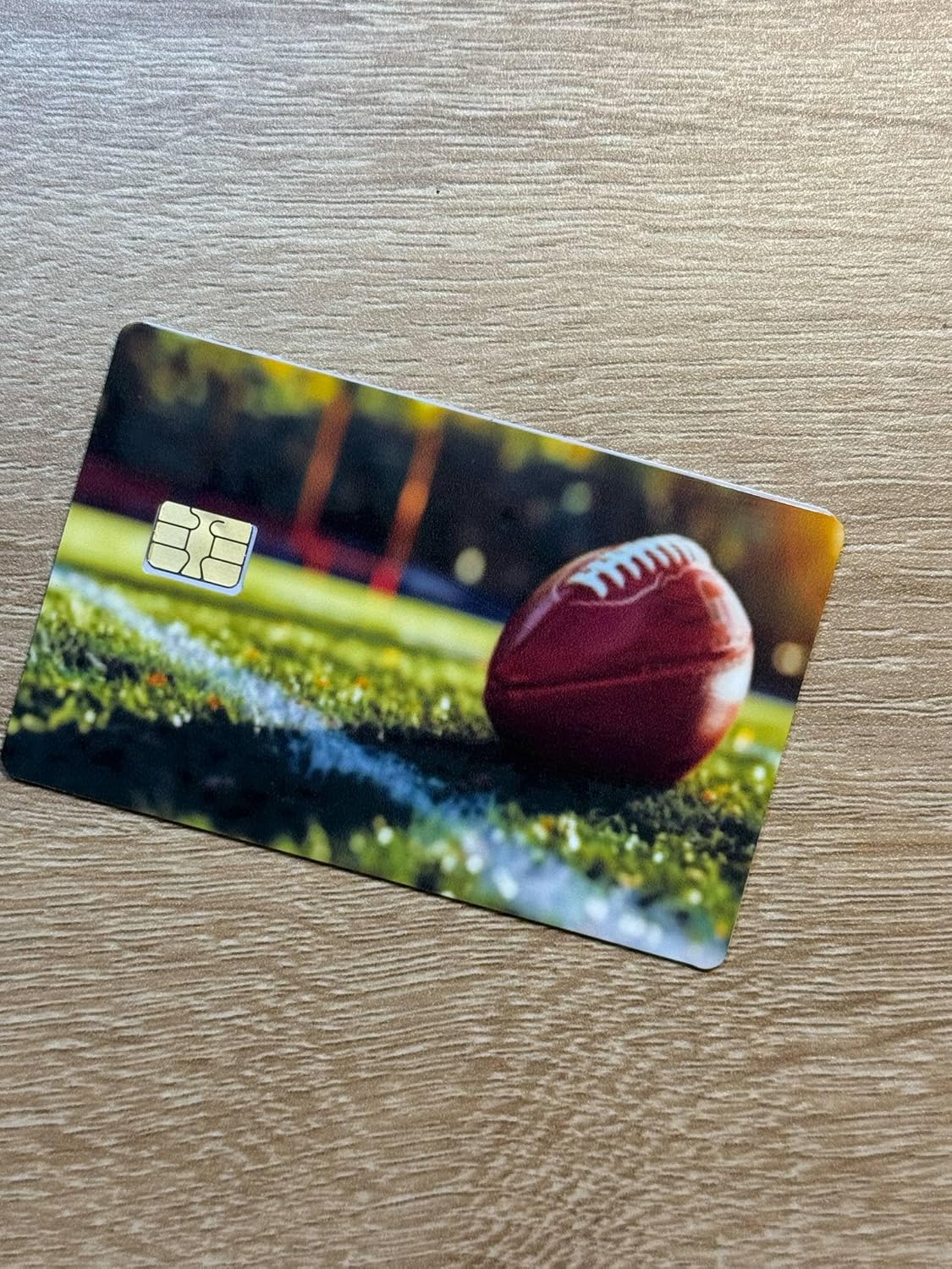 Football Credit Card Skin (Right Chip)