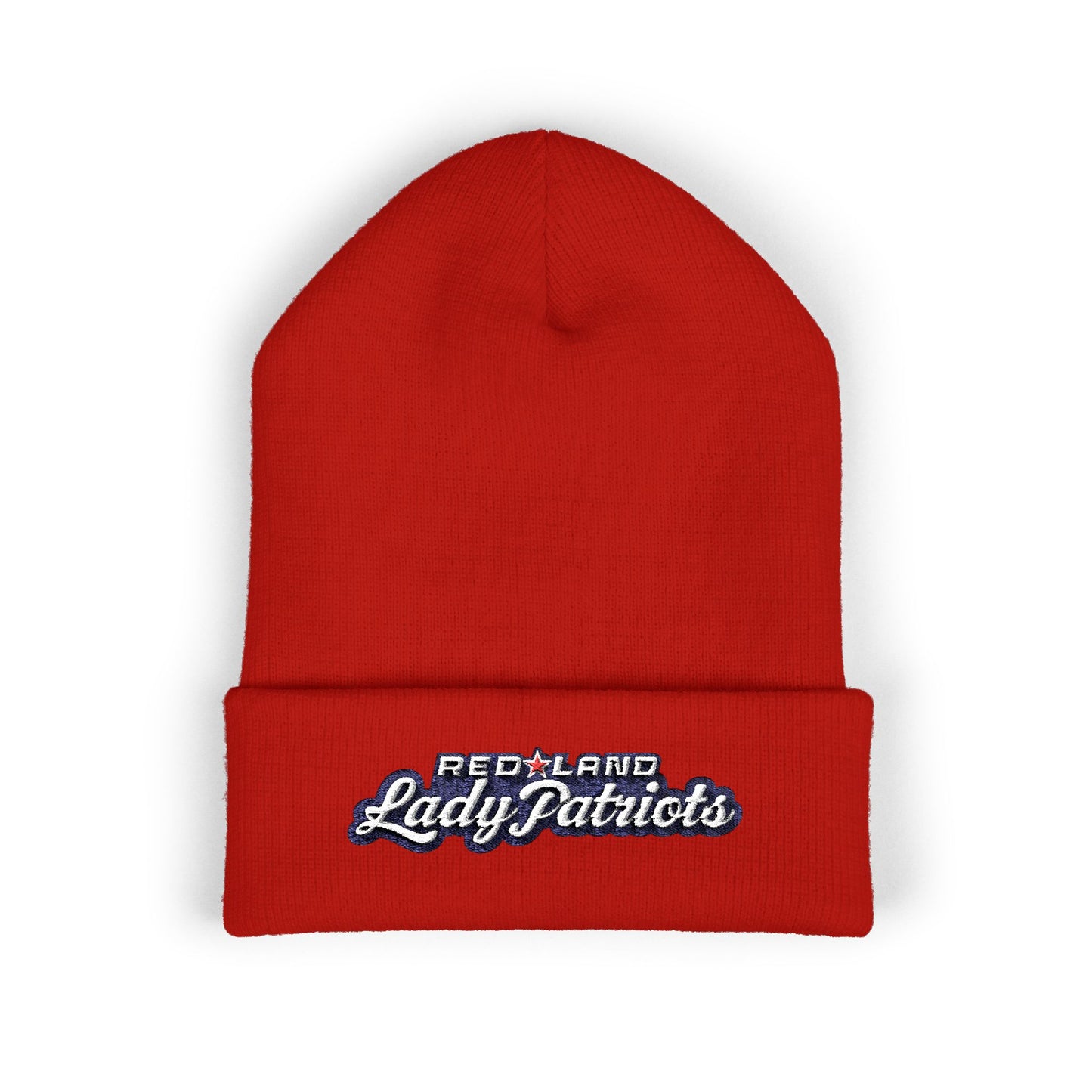 Lady Patriots Embroidered Cuffed Beanie
